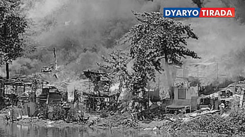 Higit 140 pamilya, inilikas dahil sa sunog sa Pasig