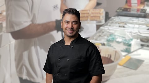 MAN of sweets, chef Christian Jose Valdes.
