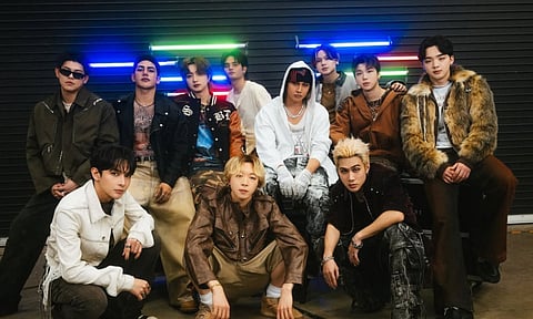 P-POP powerhouse SB19 with BE_FIRST. 