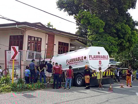 Oil tanker truck crashes into house in Makato, Aklan; driver injured
