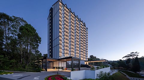 OAKWOOD Cameron Highlands rises amid the cool landscapes of Malaysia’s Cameron Highlands, offering a modern retreat in one of the country’s popular mountain destinations.