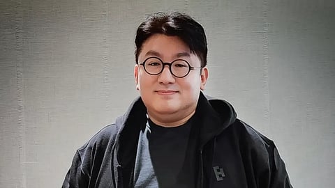 HYBE Chairman Bang Si-Hyuk or known as Hitman Bang