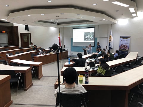ADMU Professor, and former UNICEF Regional Director Mary Racelis delivered a presentation on her co-authored study "Co-Knowledge Generation with Communities: Restructuring the Research Process" during the Plenary Session 1: Decolonizing the Research Pipeline: Positionality, Power Dynamics, and Promoting Equity in Knowledge Production, yesterday, 22 April at the San Alberto Hurtado Hall, Ateneo School of Government, Ateneo de Manila University, Quezon City. 
