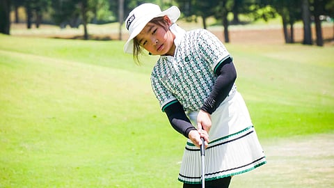 Winter Serapio vows to play better in the 7-10 girls division of the JPGT next week. 
