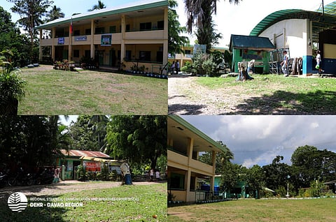 Langub Elementary School in Purok 3 Centro, Brgy. Langub, Davao City, one of the public school sites issued a Special Patent by the Department of Environment and Natural Resources on May 6, 2024. Established in 1960, the school occupies a 1,698-square-meter lot and currently serves around 500 learners from Kindergarten to Grade 6 for School Year 2025–2026. (Photo and caption from the DENR)