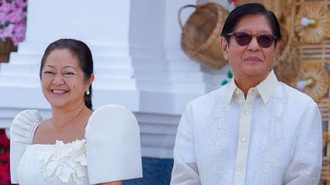 FIRST Lady Liza Araneta-Marcos and President Ferdinand Marcos Jr.  