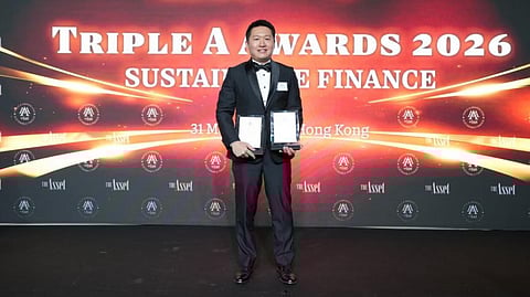 LESTER Ong, president of BPI Capital, receives recognition at The Asset Triple A Sustainable Finance Awards 2026, where the firm earned multiple honors for its leadership in investment banking and sustainable finance.