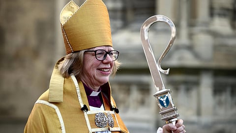First female Archbishop of Canterbury to meet Pope Leo