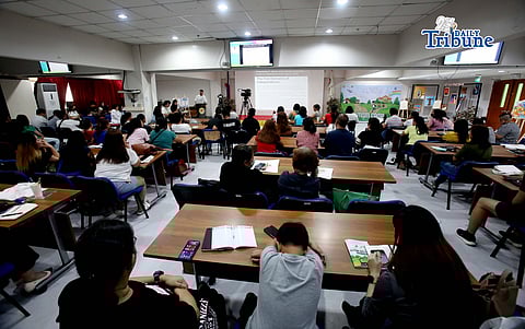 (April 25 2026) Parents with children on the autism spectrum join the Philippine Children’s Medical Center 3rd Autism Camp, a series of lectures and workshops for parents, a community effort that brings together families, health professionals, and advocates in one setting. And also to support, Inspire, Nurture: Autism Empowering Guardians. during the launching held at PCMC hospital in Quezon City on Saturday April 25 2026. Photo/Analy Labor
