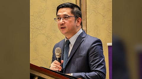 BUREAU of Internal Revenue Commissioner Charlito Martin 'Charlie' Mendoza speaks during the ECCP Afternoon Assembly on tax reform and digitalization in Makati City.