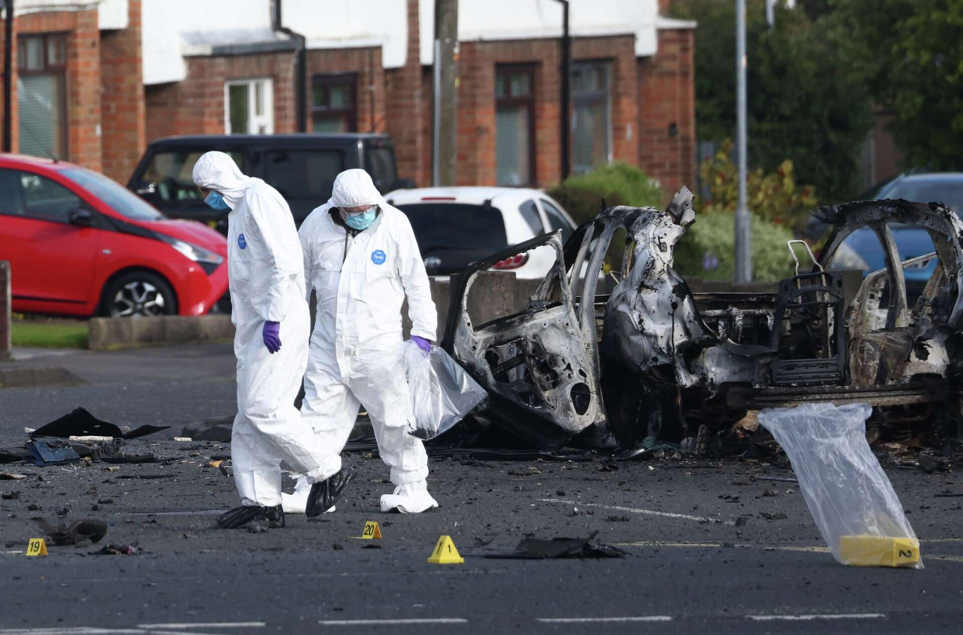 Car bomb explodes outside police station