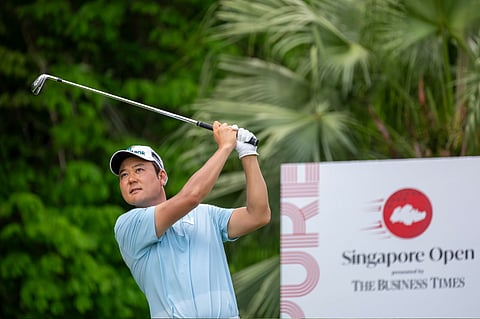 Jeongwoo Ham fires his way to the Singapore Open title on Sunday at Sentosa Golf Club.
