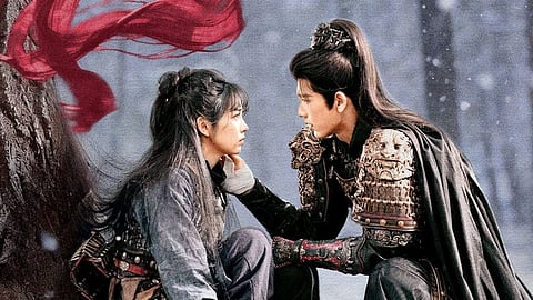 ZHANG Ling He and Tian Xi Wei in ‘The Pursuit of Jade.’