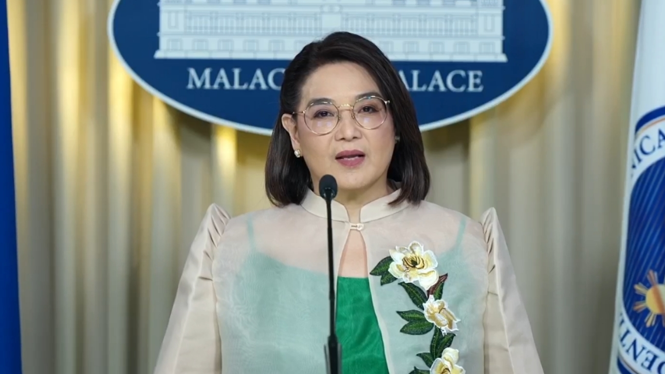 UNDERSECRETARY and Palace Press Officer Claire Castro