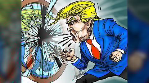 Looking glass of rage