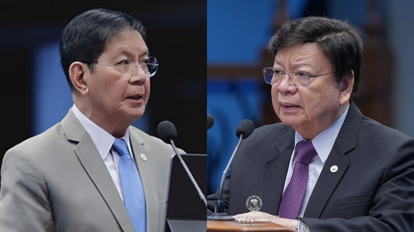 SENATORS Panfilo Lacson and Rodante Marcoleta