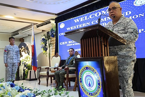 Javier assumes WESCOM post as AFP stresses maritime defense