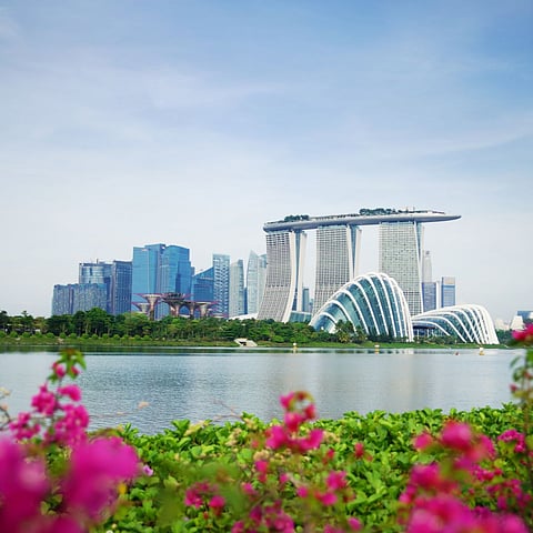THE skyline of Singapore, featuring Marina Bay Sands and the Gardens by the Bay domes, is seen across the waterfront, one of the key destinations included in the Singapore Airlines-EastWest promotional fares.