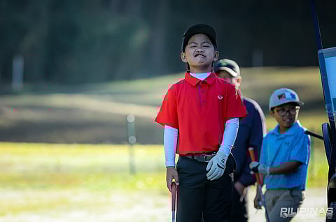 ZOJI Edoc sizzles with three-under 66 to gain an early lead in the boys’ 7-10 category of the ICTSI John Hay Junior PGT Championship in Baguio City on Tuesday.