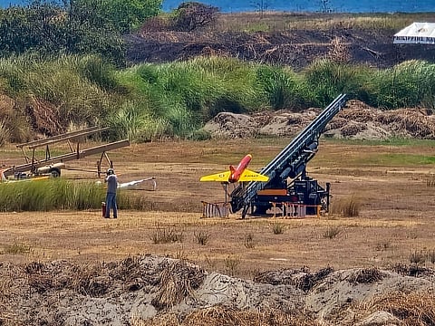 The Philippines and United States forces on Tuesday, 28 April 2026, simulated an operation focused on detecting, tracking, and neutralizing hostile unmanned aerial systems (UAS), preventing them from conducting surveillance or executing attacks within the area of operations. (Photo by Lade Jean Kabagani)