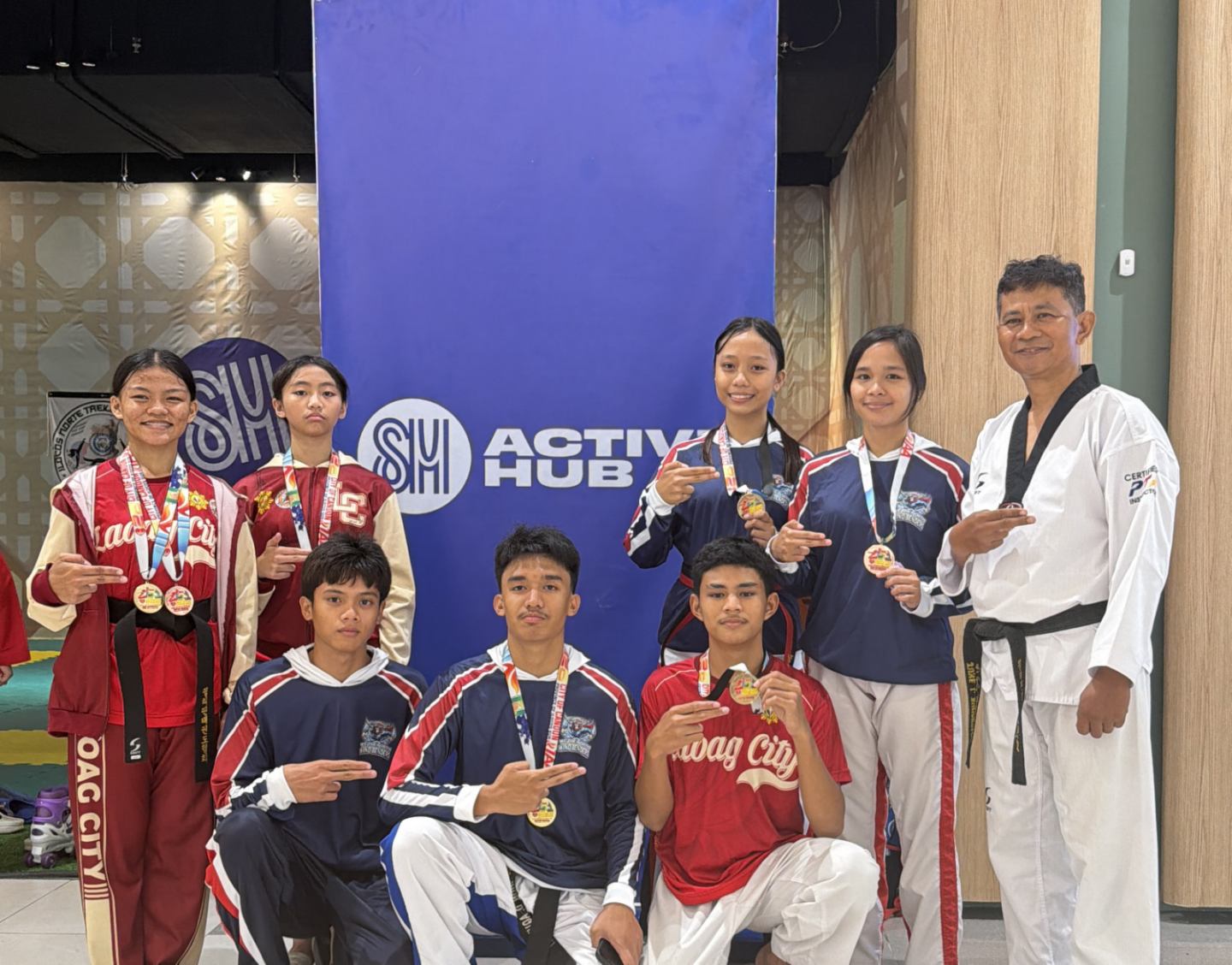 Young Taekwondo athletes from Laoag earn spots in Palarong Pambansa