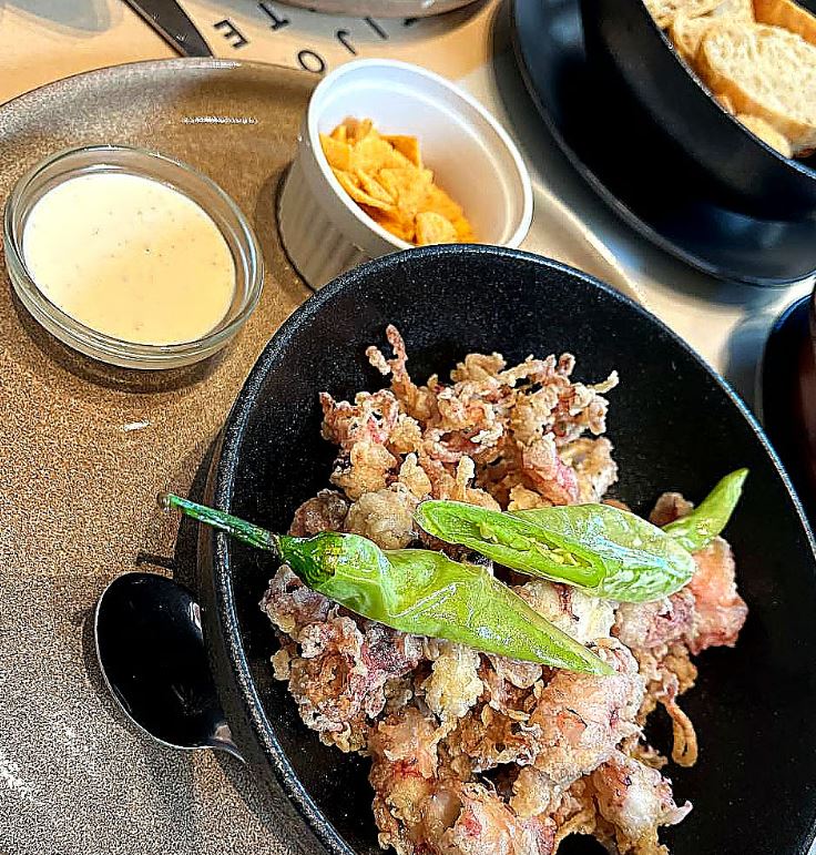 Chipirones con espada.