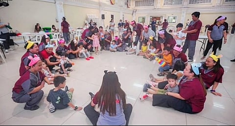 Children with autism benefited from therapy and developmental activities led by SFCAN and PDAO.