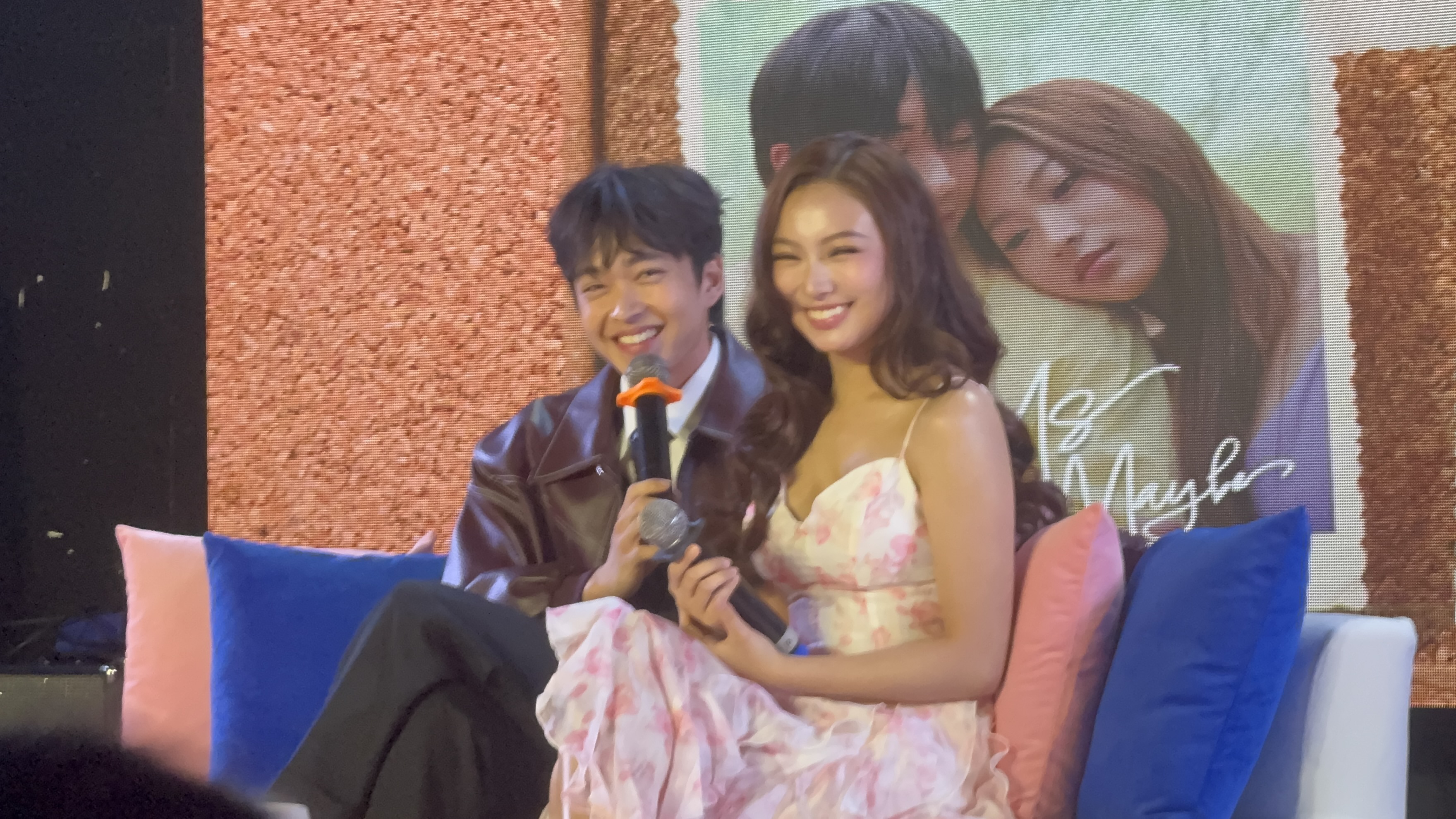 Rabin Angeles and Angela Muji all proud of their new anthology series