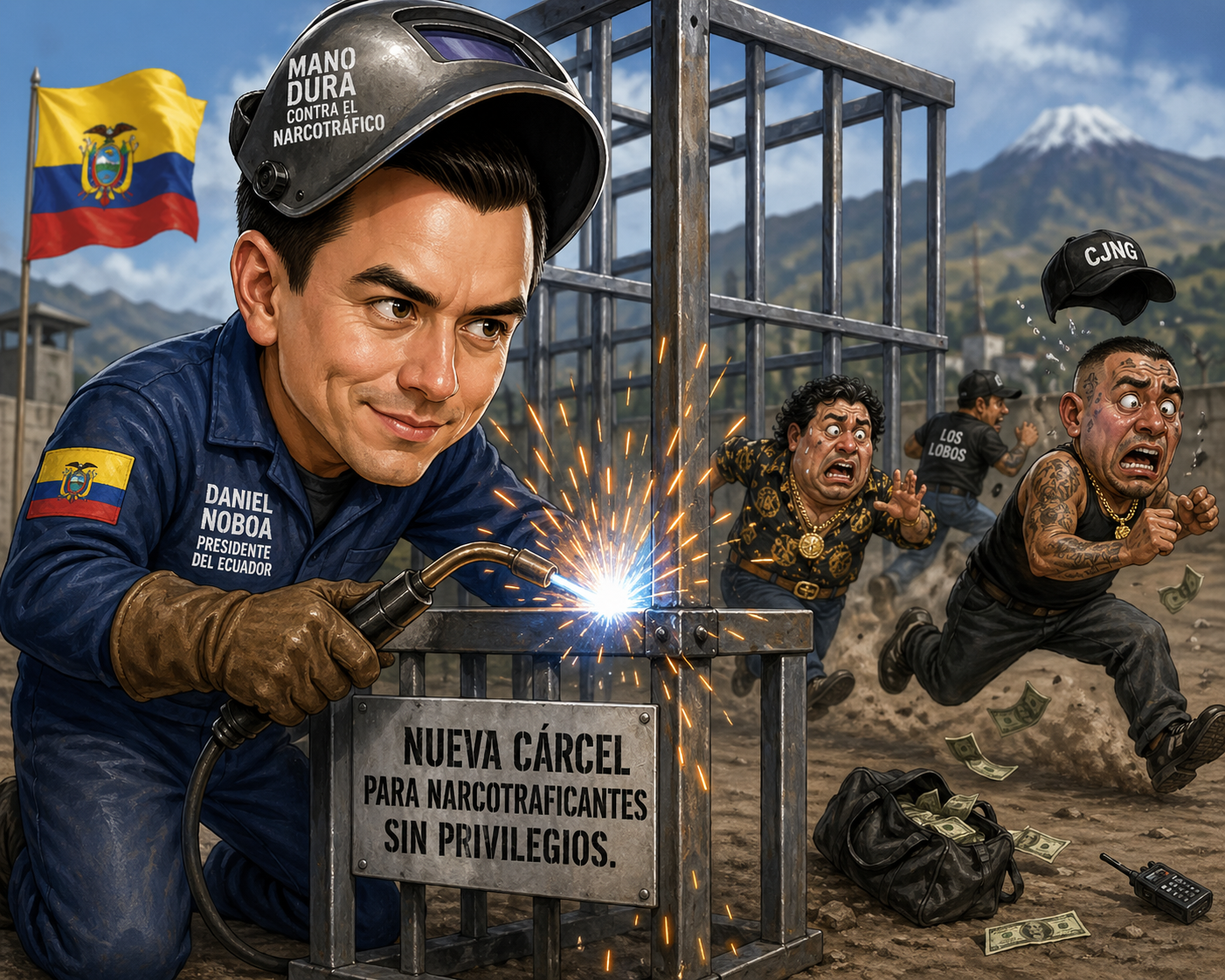 THE government is planning to start construction on a second prison for about 15,000 people in May. 

