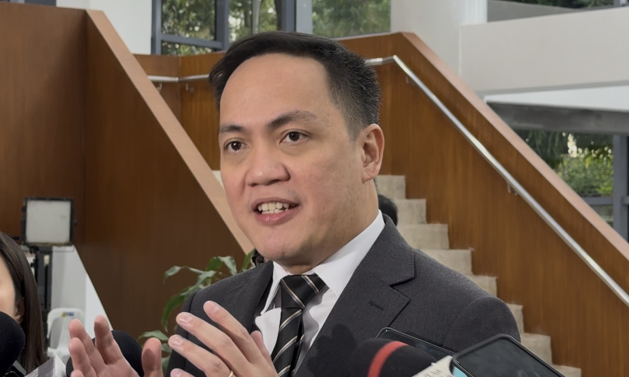 Atty. Amando Virgil Ligutan, the legal counsel of the impeachment complaint filed by Father Joel Saballa and other members of the clergy.