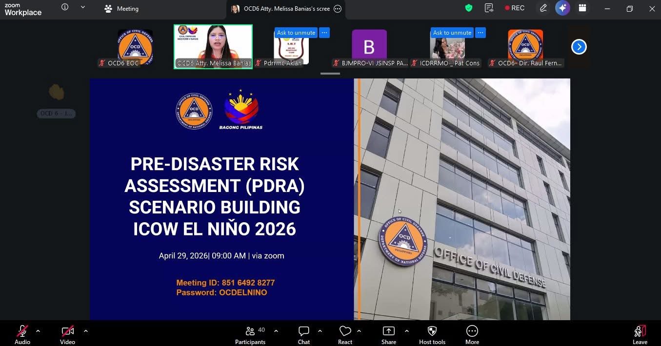 Western Visayas on Alert. Disaster risk managers are mobilizing early interventions amid growing concerns over the possible onset of El Niño from June to August 2026.