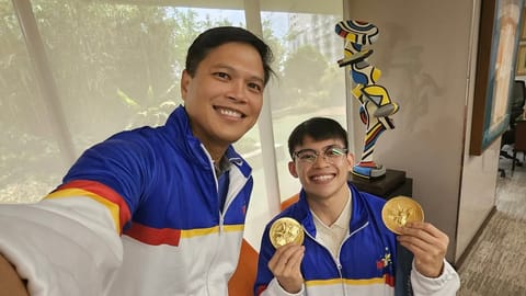 PLDT head of sports Jude Turcuato encourages the private sector to contribute to the creation of more sports heroes like Olympic medalist Carlos Yulo.