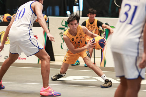 JOAQUIN Ludovice goes on a scoring spree to lead the UST Tiger Cubs to a 22-16 win over the Ateneo Blue Eagles in the UAAP Season 88 19U boys’ 3x3 event on Thursday at the Ayala Malls Manila Bay.