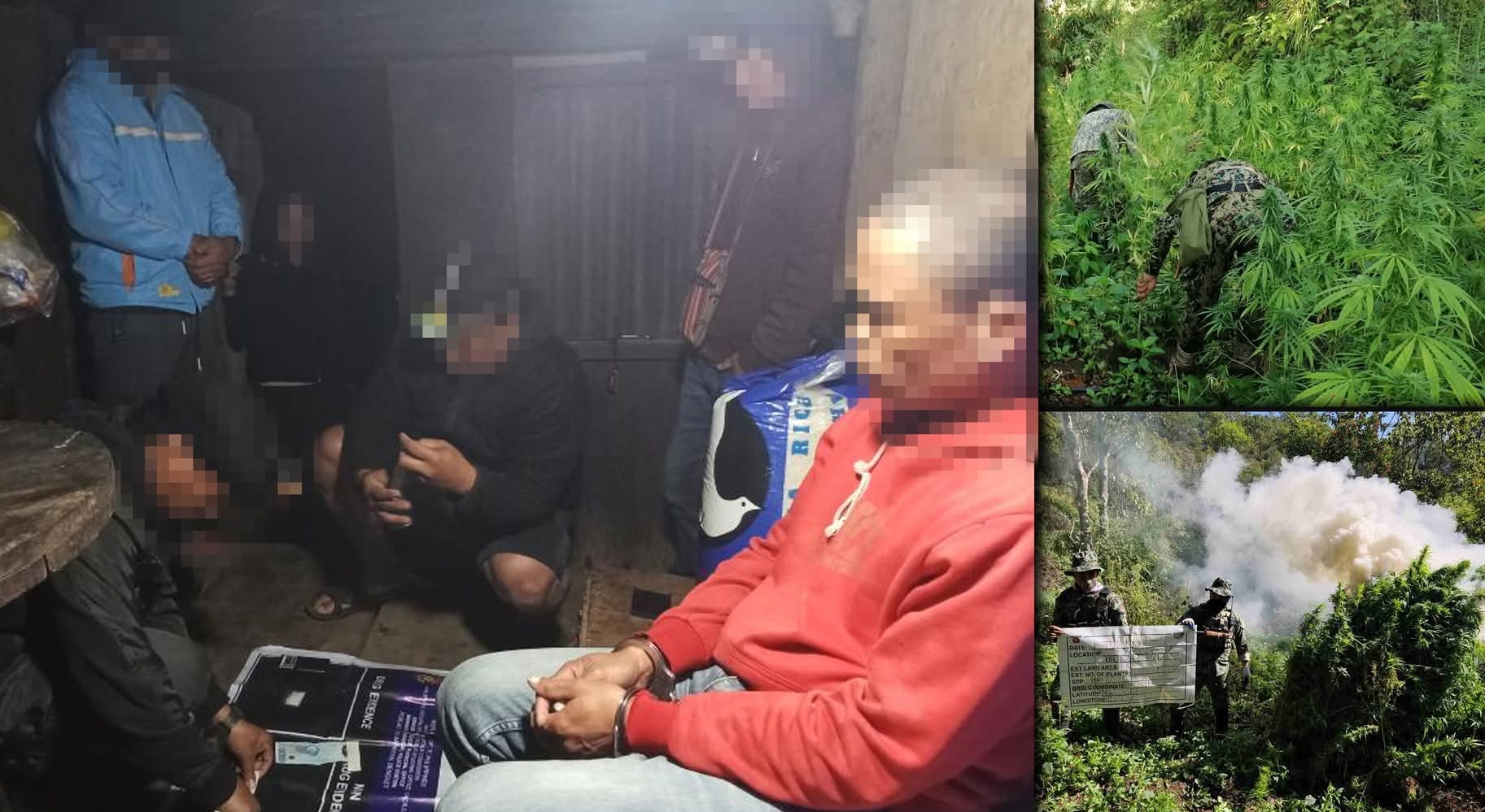 Photos courtesy of Police Regional Office Cordillera 