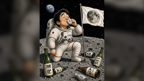 PROCEEDS from the sake sale will be donated to support Japan’s space development efforts.
