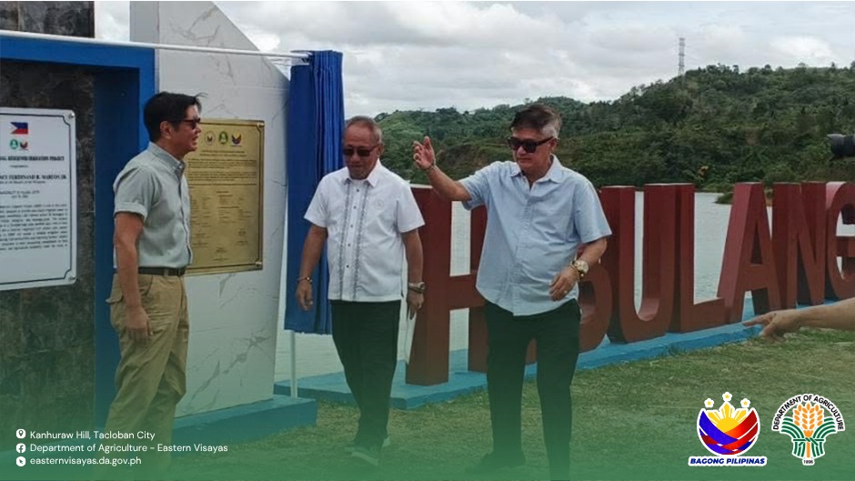 Marcos inaugurates P1.1-B Leyte irrigation dam