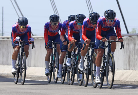 SEOUL Cycling Team negotiates the new Sacobia bridge inside the New Clark City on its way to winning the Stage 2 team time trial of the MPTC Tour of Luzon 2026 presented by the PSC in Capas, Tarlac on Thursday.