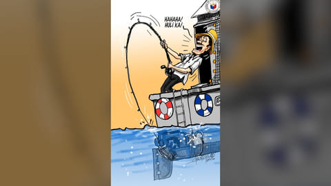 Fishing expedition smells