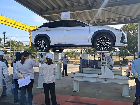 TRAINING in Japan helps En Tsumugi prepare for safe xEV battery handling as Toyota builds its end-of-life vehicle dismantling network.