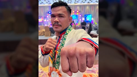 Bare-knuckle world champion Rolando Gabriel Dy credits power to famous dad’s genes.