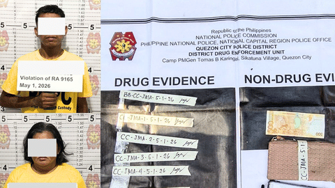 Drug suspects nabbed; over P100K worth of illegal drugs seized in QC buy bust operation
