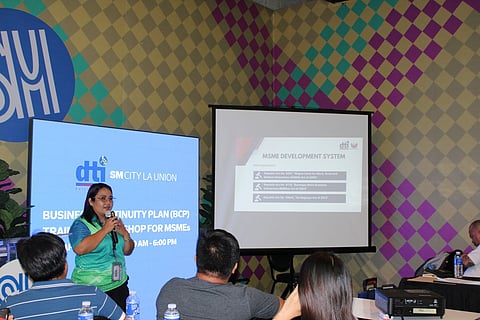Business continuity training empowers local MSMEs through SM-DTI partnership