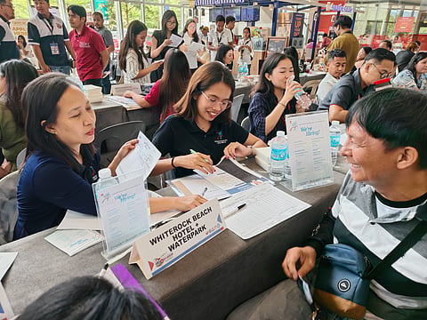 Some 20 applicants were hired-on-the-spot (HOT) during the 124th Labor Day Job Fair in Olongapo City, Zambales on May 1, 2026.