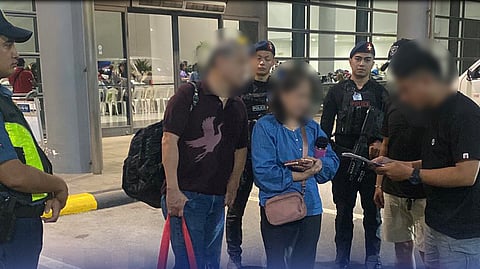 Gotcha moment A 62-year-old female passenger arriving from San Francisco, California was intercepted at the NAIA Terminal 3 international arrivals area on 1 May 2026 due to a standing warrant of arrest for estafa.