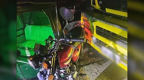 Woman faces leg amputation following truck accident