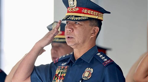 PNP chief Police General Jose Melencio Nartatez Jr.