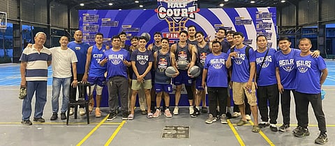 TEAM Davao Aguilas of Redyn Arellano, Norris Arana, John Rodulfa and Reginald Ching will advance to the National Finals after posting a 17-13 win over JCA Farm to rule the Davao City leg of the Red Bull Half Court 3X3 Challenge.