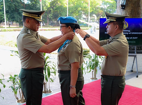 AFP honors UN peacekeepers, sends off ASEAN observer team