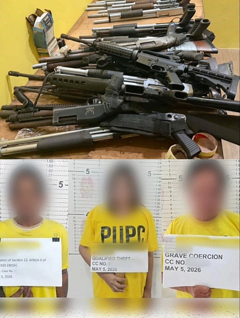 Bataan Police scores successive victories in law enforcement operations on May 4-5.