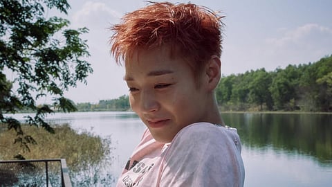 Wanna One's Park Ji Hoon. 